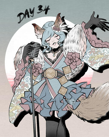 Solo Character Illustration (ft. Mi)