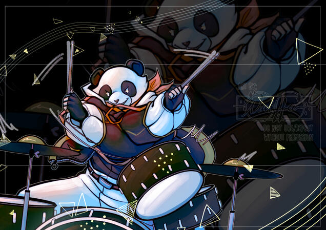 Solo character illustration (ft. Michael)